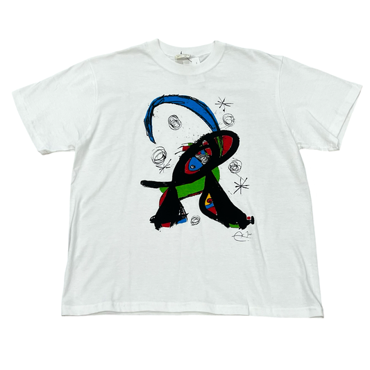 Vintage Joan Miro Art T-Shirt 90s SZ M