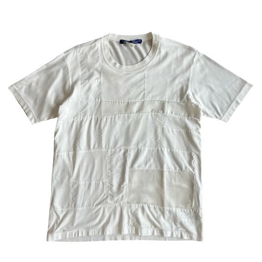 Junya Watanabe Reconstructed/Silk Paneled T-shirt AD15 SZ S