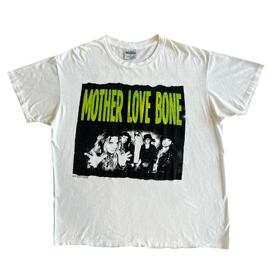 Vintage 90s Mother Love Bone "Half Ass" T-Shirt SZ XL