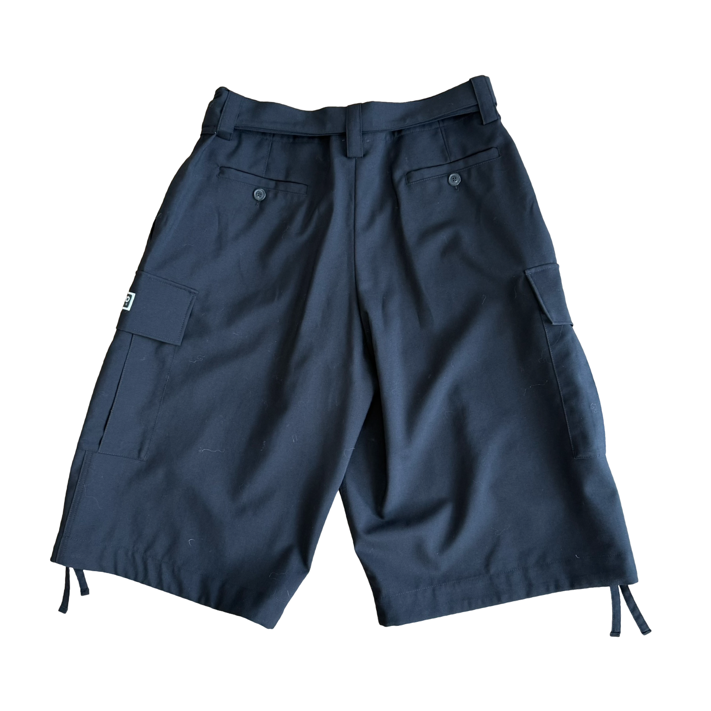 Kenzo Belted Cargo Pocket Shorts SZ XL