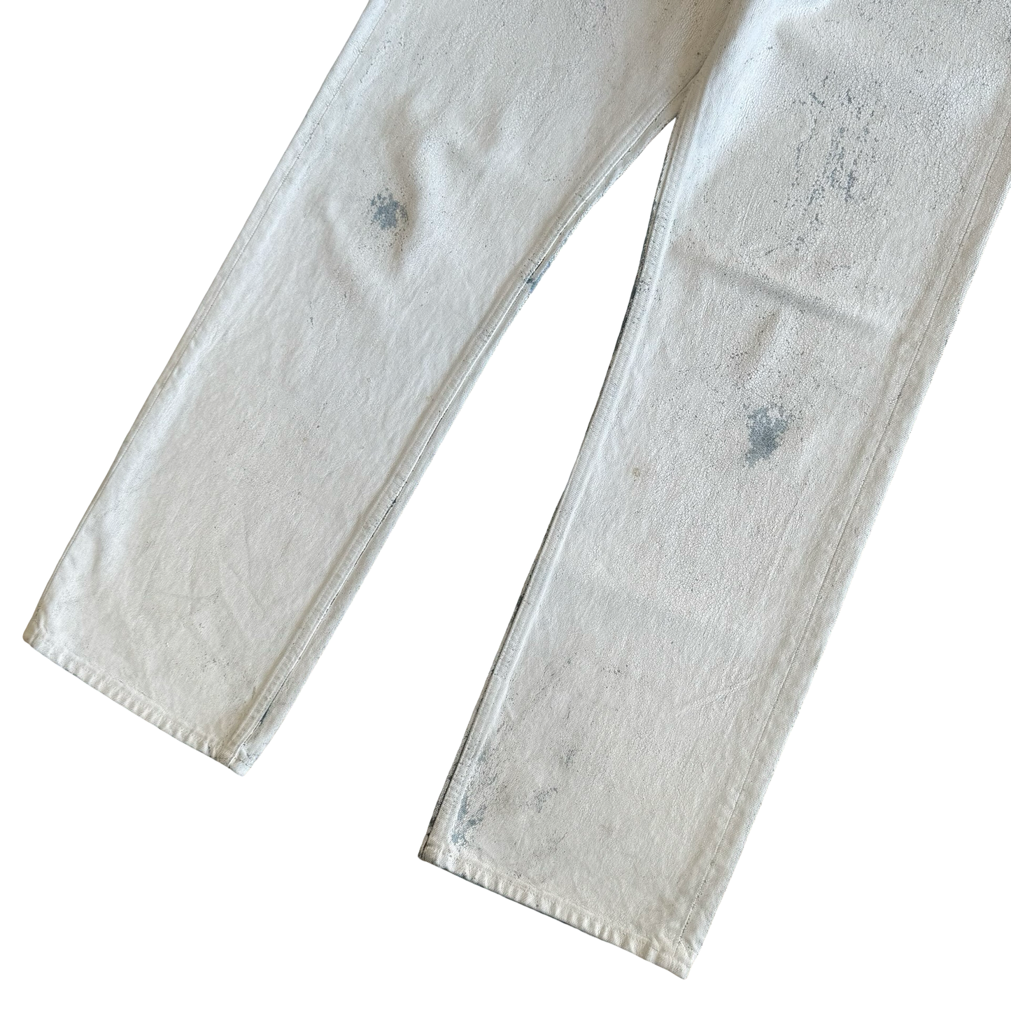 Margiela White Painted Denim SZ 31