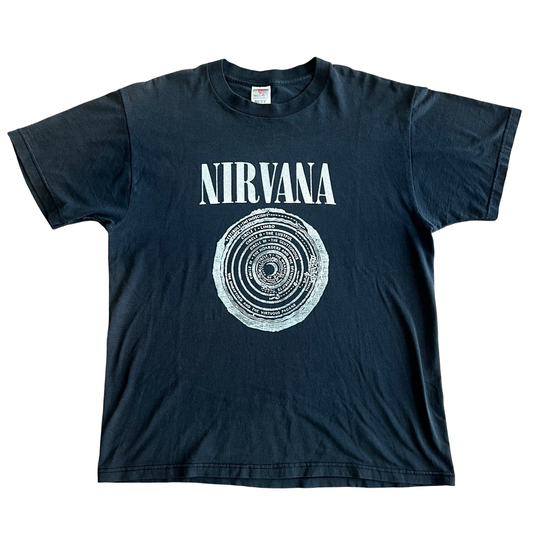 Vintage 90s Nirvana Vestibule T-Shirt SZ L