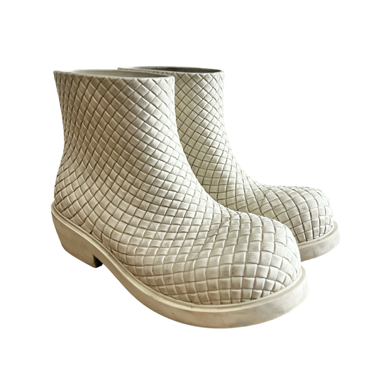 Bottega Veneta Rubber Fireman Boots Sz 41