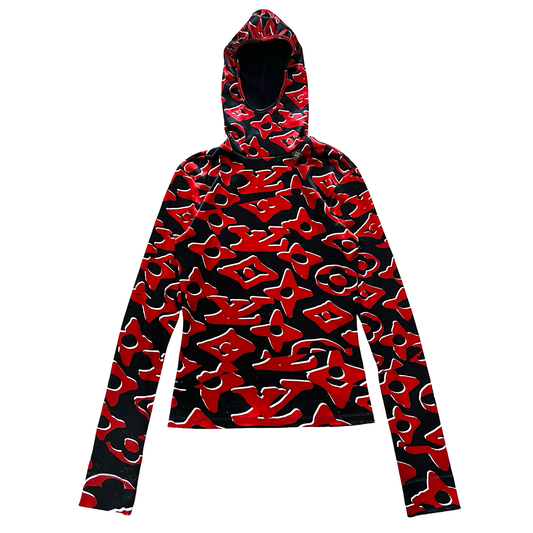 Louis Vuitton x Urs Fischer Hooded Top SZ M