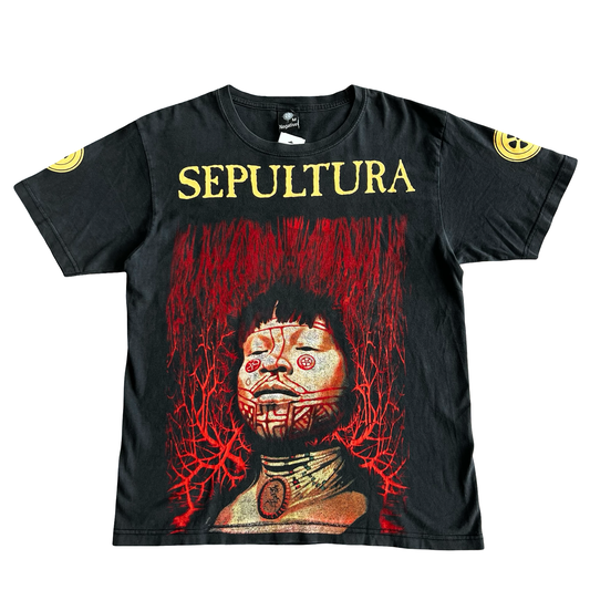 Vintage 90s Sepultura Roots T-Shirt SZ L