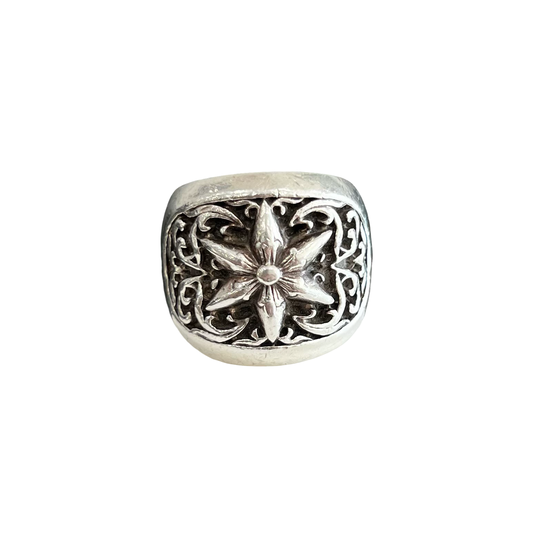 Chrome Hearts ‘Six Point Star’ Ring Sz 8/8.5