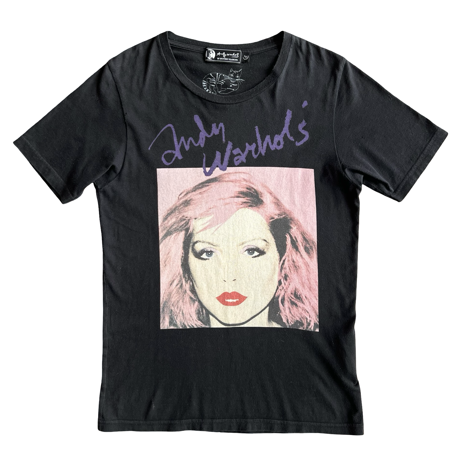 HYSTERIC GLAMOUR Tシャツ Andy Warhol 未使用 Hysteric Glamour x Andy Warhol T-Shirt SZ S – Final Blow