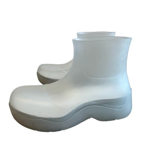 Bottega Veneta Translucent Puddle Boots Sz 43