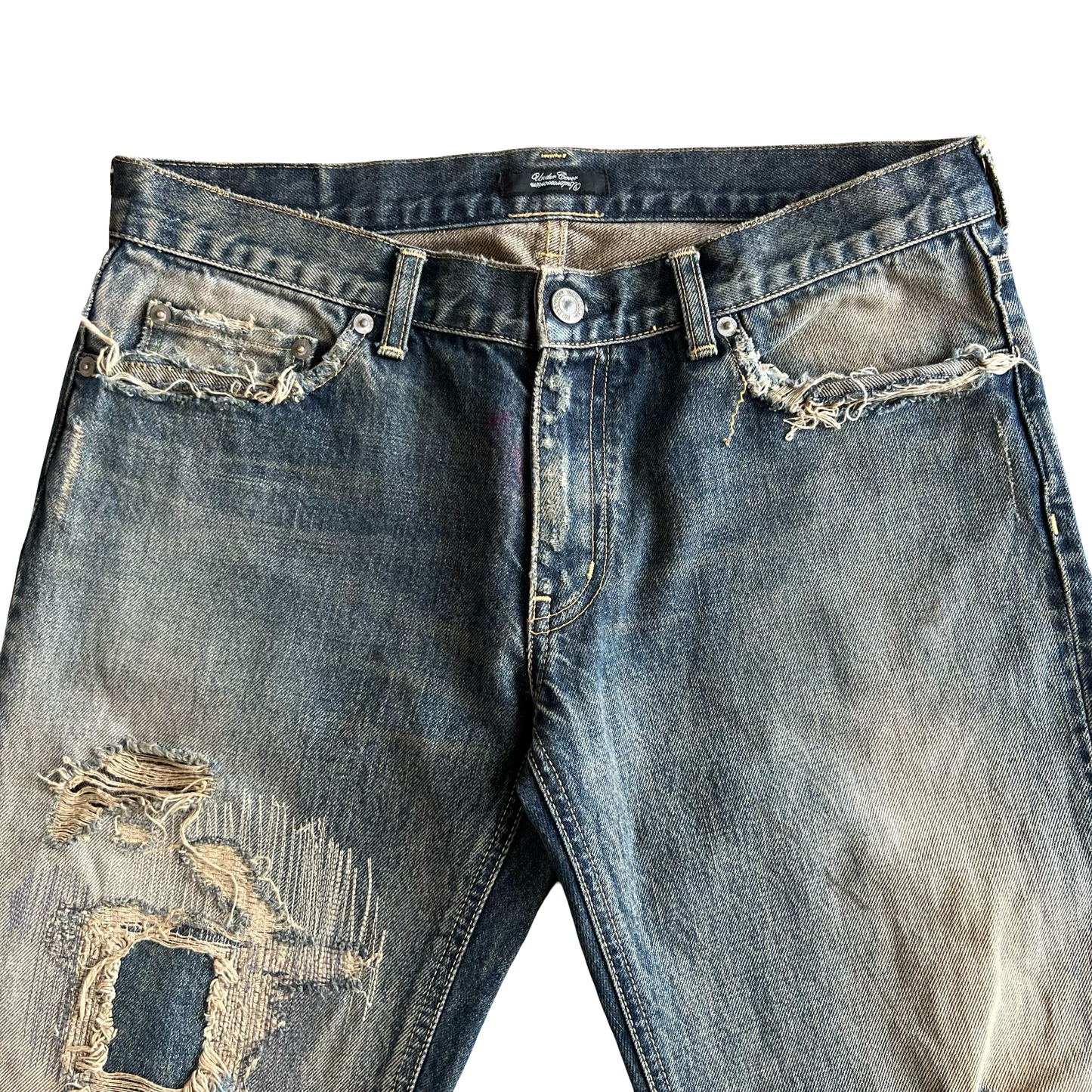 Undercover Green Yarn ‘68’ Denim SZ 4