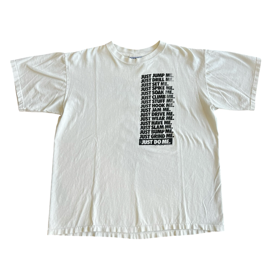 Vintage 90s Just Do Me Nike Sex Parody T-Shirt SZ XL
