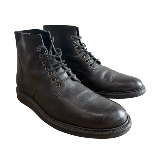 Rick Owens Leather Chukka Boots SZ 44