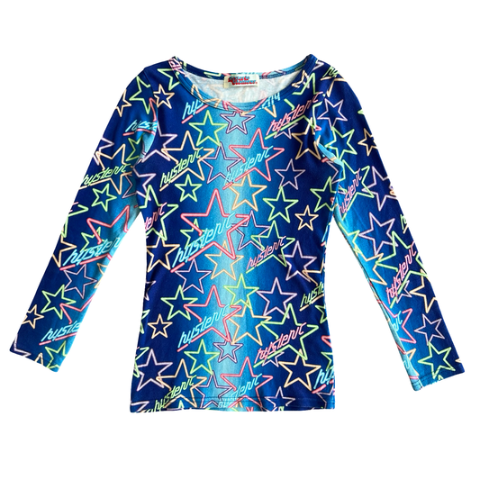 Hysteric Glamour Star Print L/S SZ S