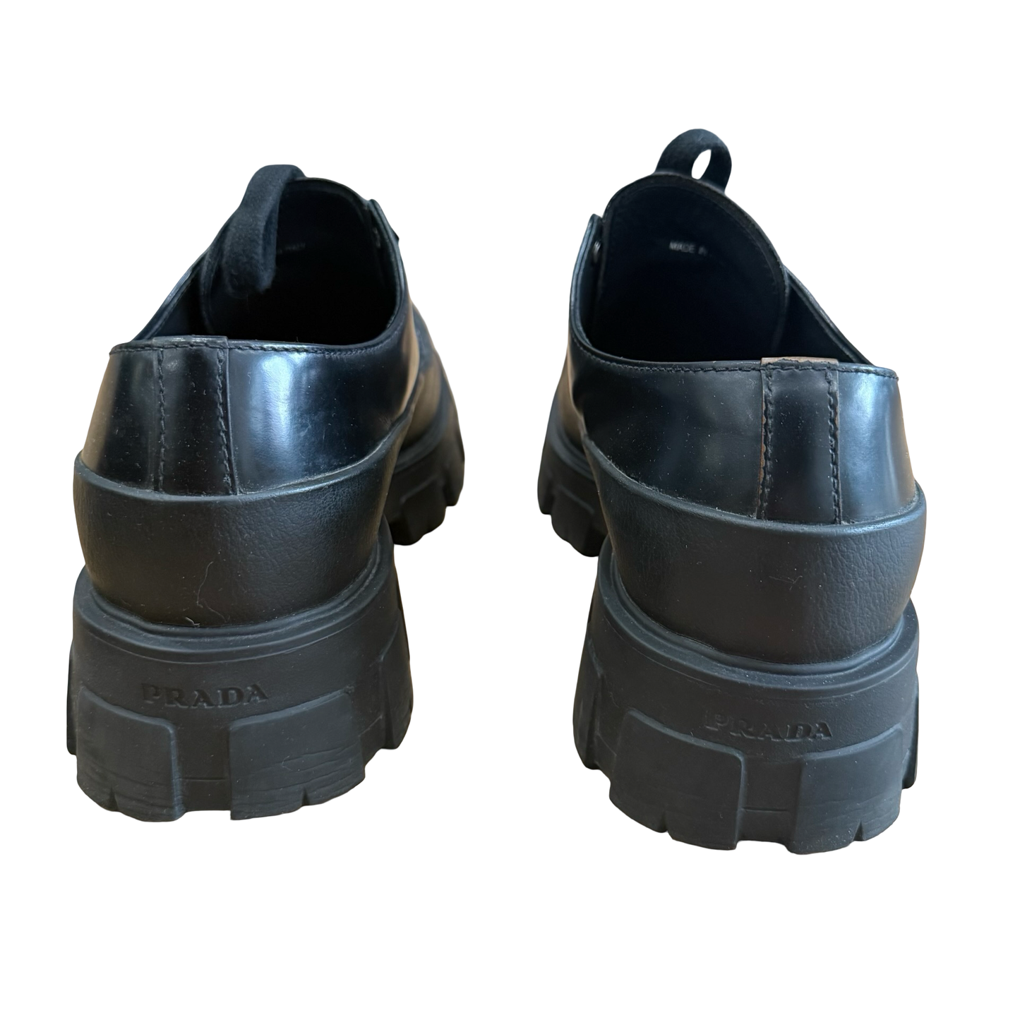 Prada Monolith Derbies SZ 8
