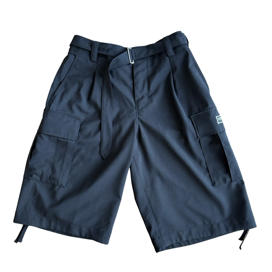 Kenzo Belted Cargo Pocket Shorts SZ XL