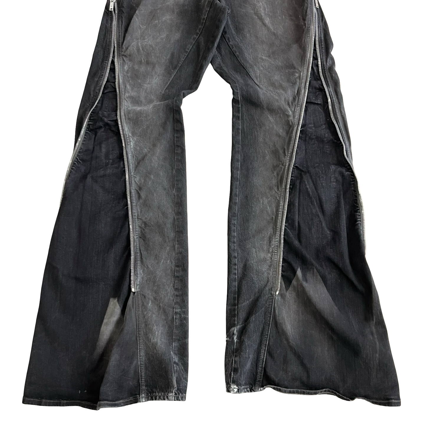 Rick Owens Dark Dust Banana Bolan Denim SZ 33
