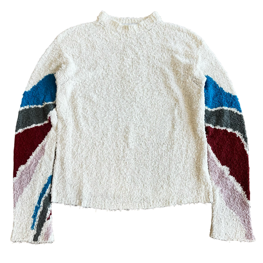 Kiko Kostadinov AW18 White Intarsia Sz Large
