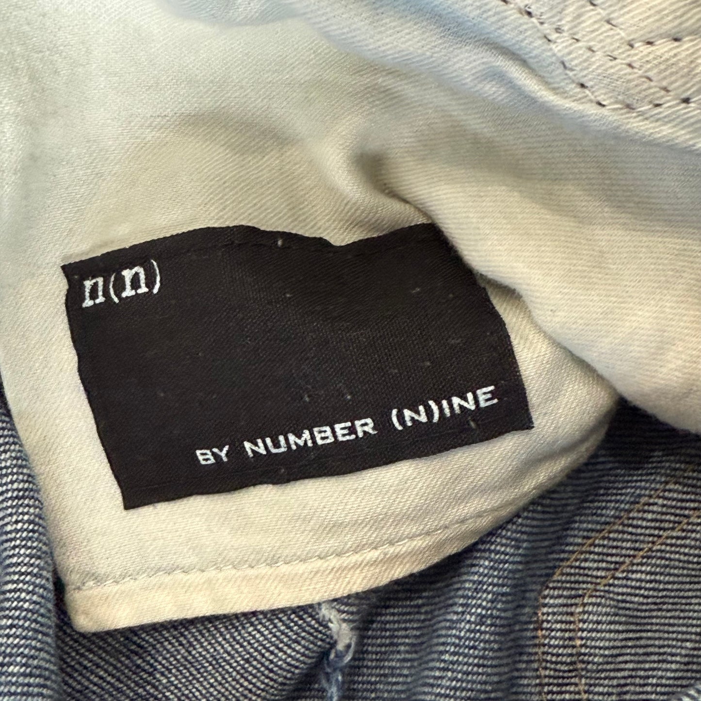 Number (N)ine Repaired Darted Jeans SZ 2