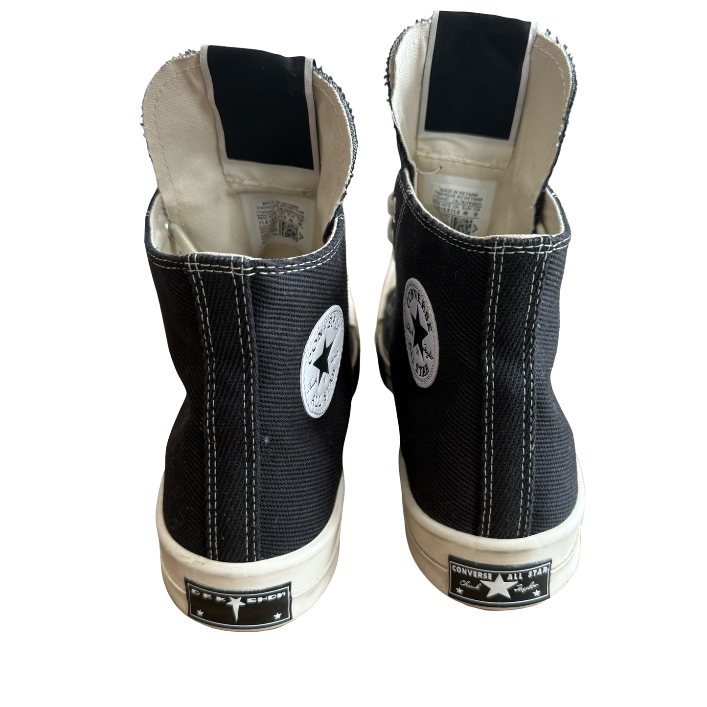 Rick Owens TURBODRK Converse SZ 11.5