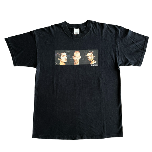 Vintage 2000 Placebo Band Photo T-Shirt SZ XL