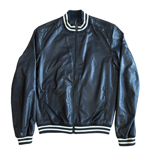 Dior Homme Nylon Varsity Jacket Sz 48