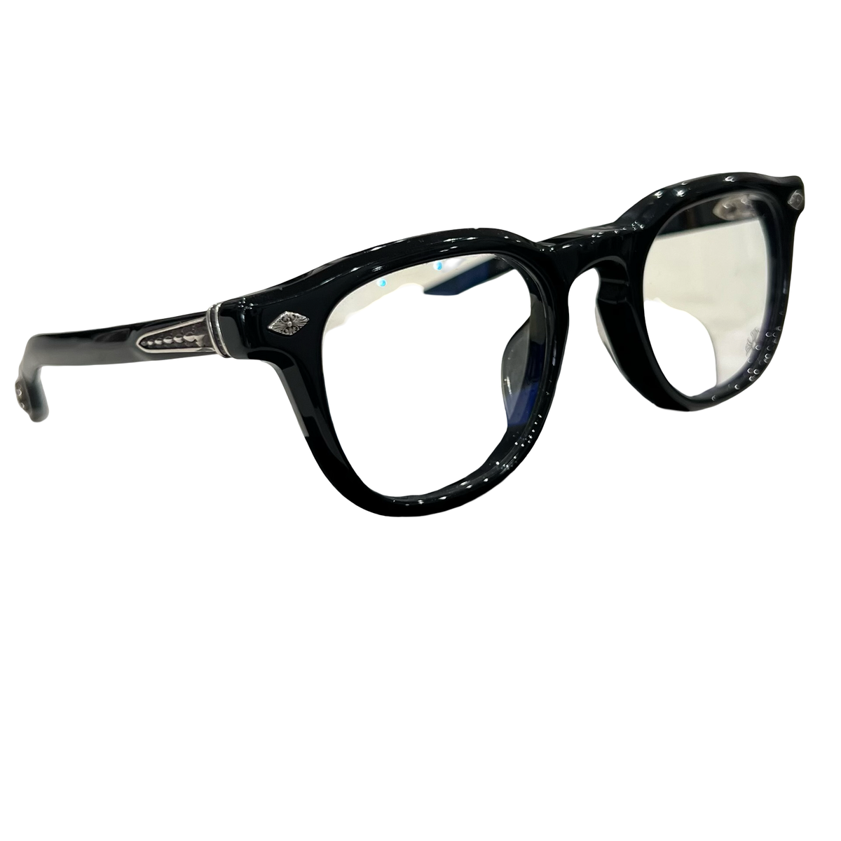 Final Spectacles Chrome Hearts Chirp Chirp Black Glasses – Final Blow