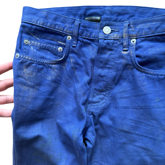 Dior Homme Glitter/Gold Dust  Denim Sz 28