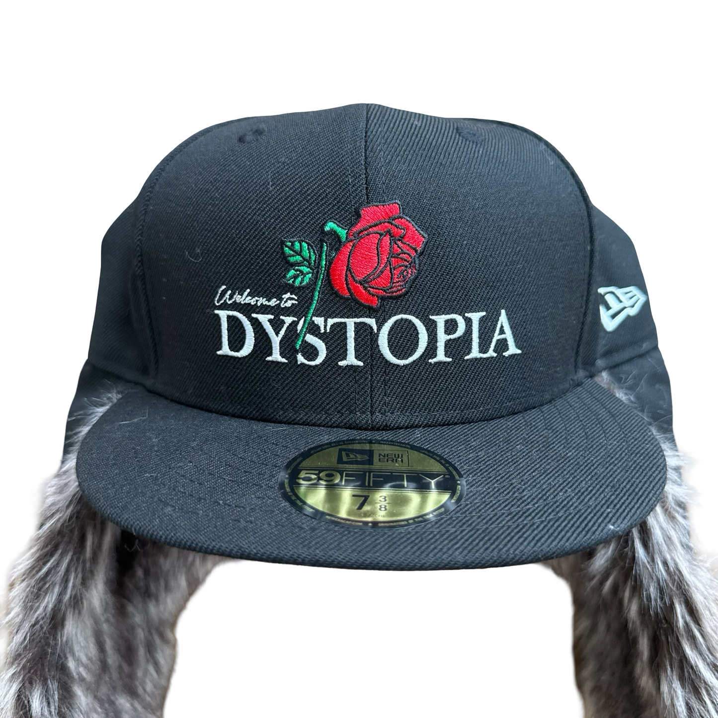 Undercover ‘Dystopia’ Fur Fitted Hat