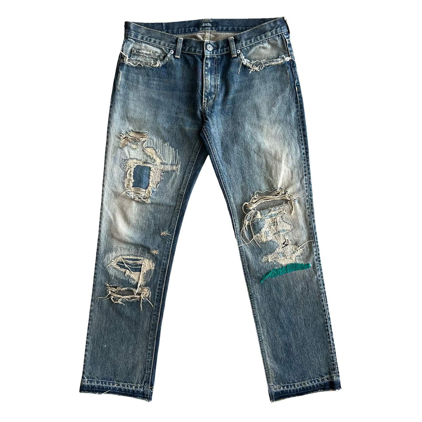 Undercover Green Yarn ‘68’ Denim SZ 4