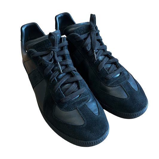 Maison Martin Margiela Black Replica Sneakers Sz 44