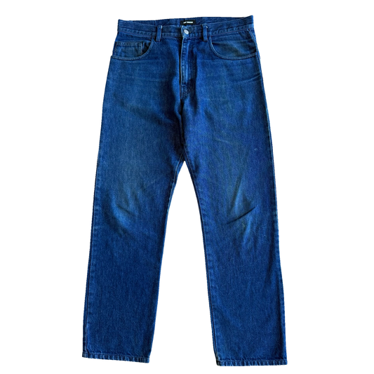Raf Simons SS18 RS Patch Indigo Denim SZ 35