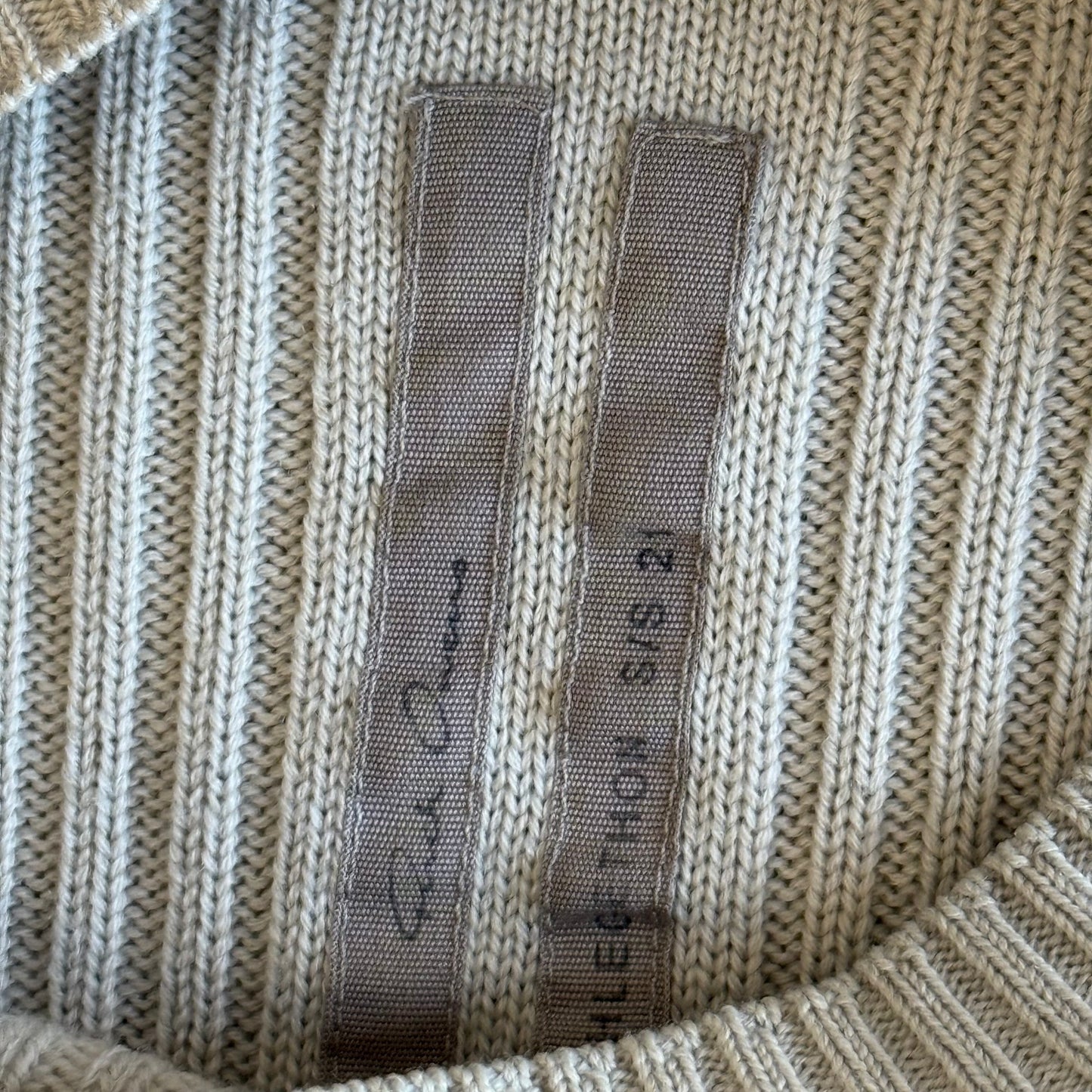 Rick Owens Fisherman/Biker Sweater AW21 SZ S