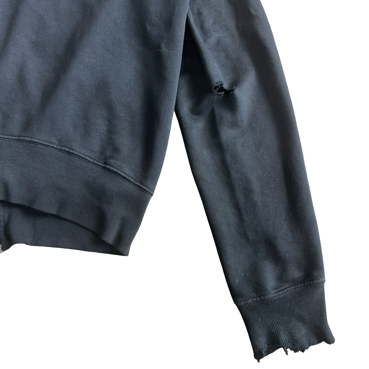 Rick Owens Black Gimp Hoodie SZ XL