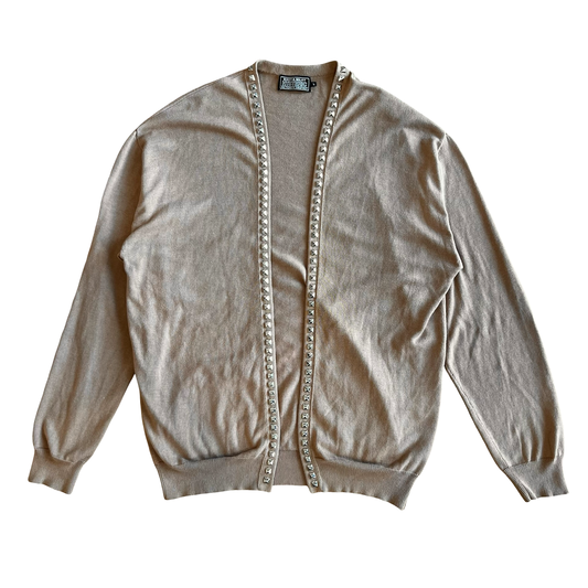 Hysteric Glamour Brown Studded Cardigan SZ L