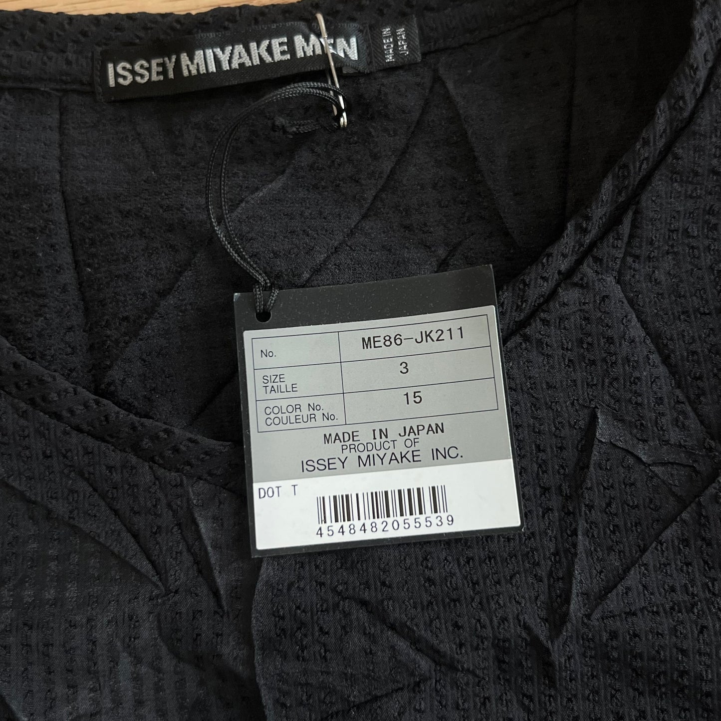 Issey Miyake Crinkled Jersey SZ 3