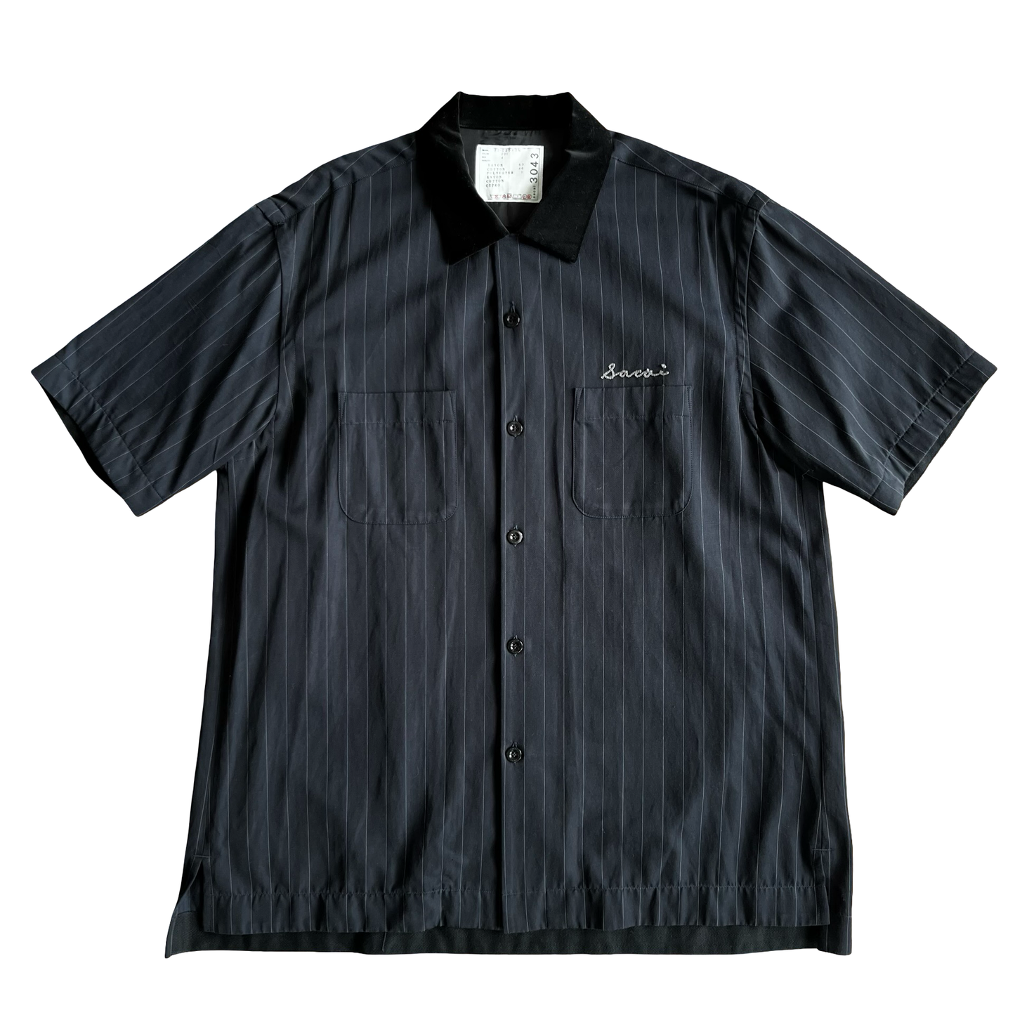 Sacai Bowling Shirt SZ 4