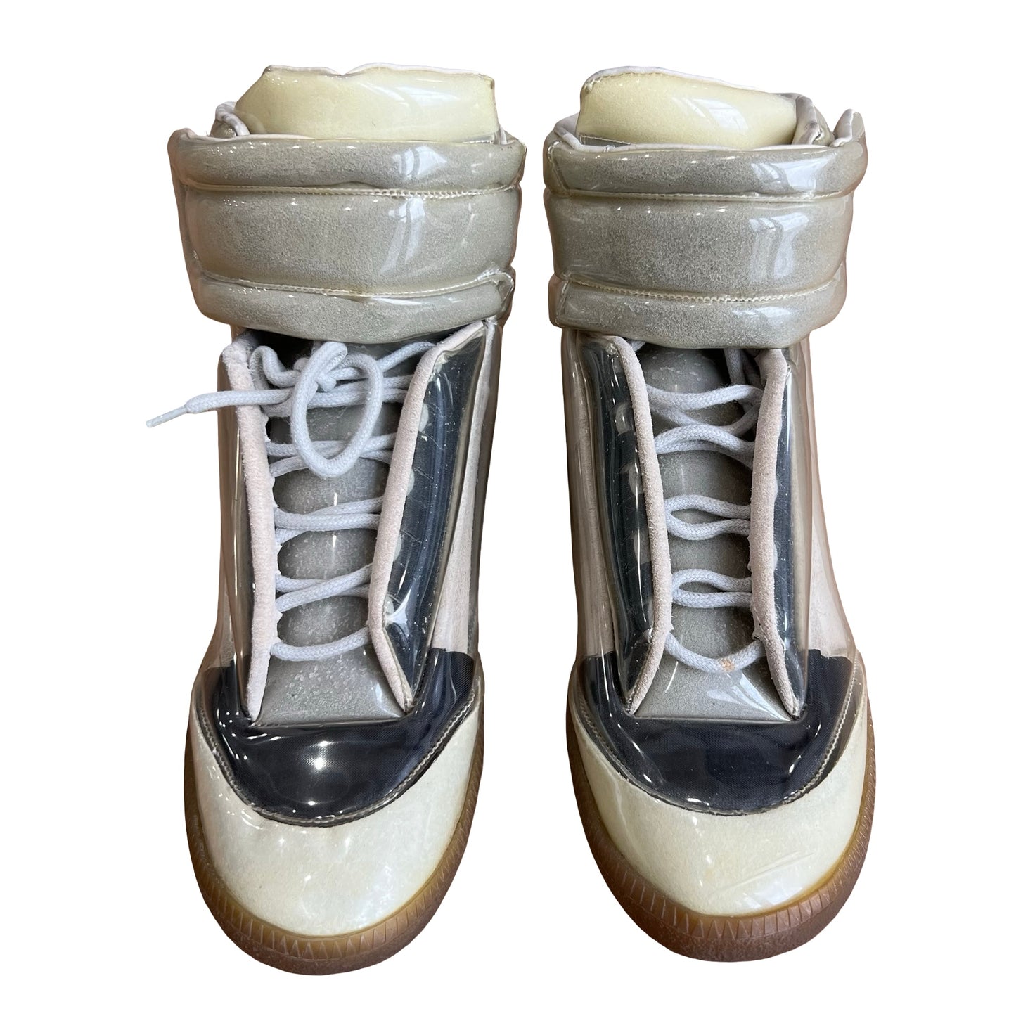 Margiela PVC Future High Sneakers SZ 42