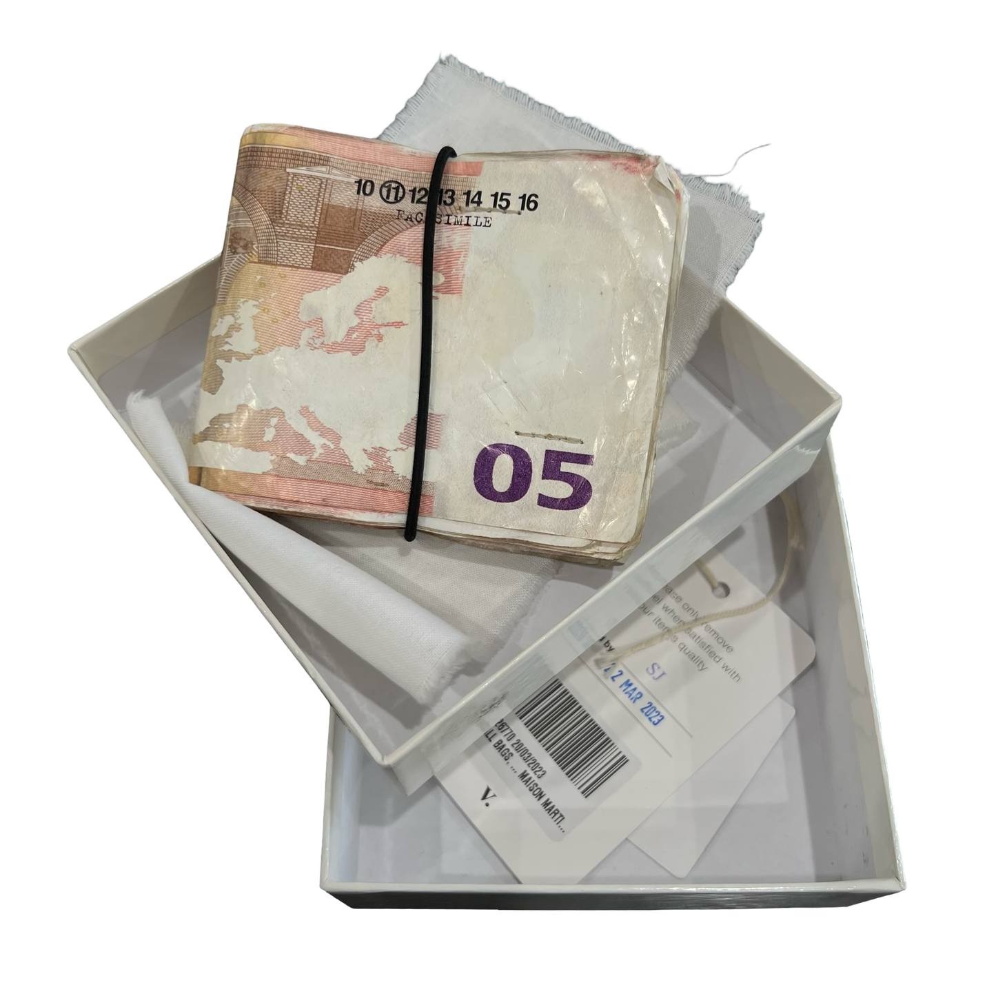 Maison Margiela Artisanal Euro Bill Wallet SS08