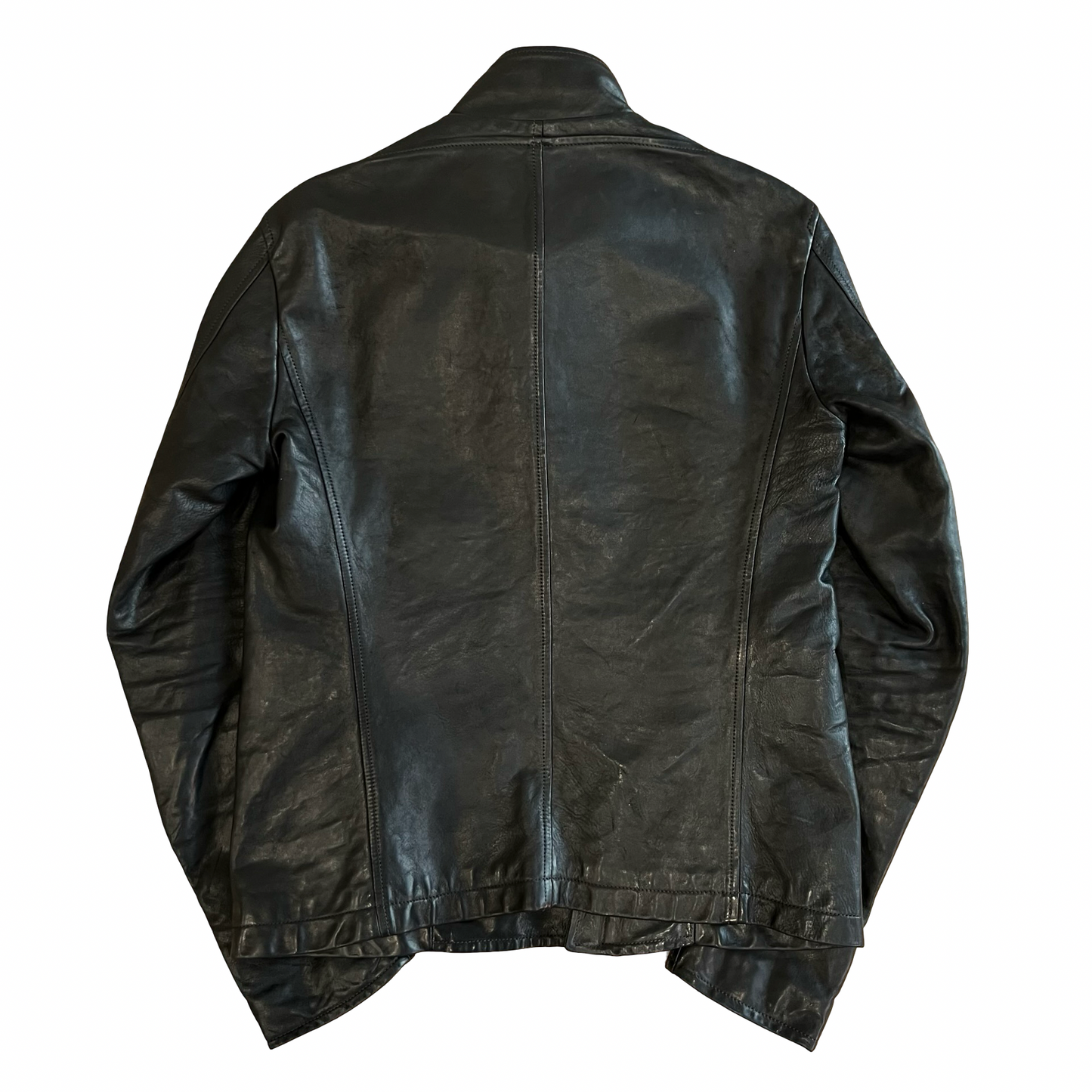 Carol Christian Poell Leather Fencing Jacket SZ 48