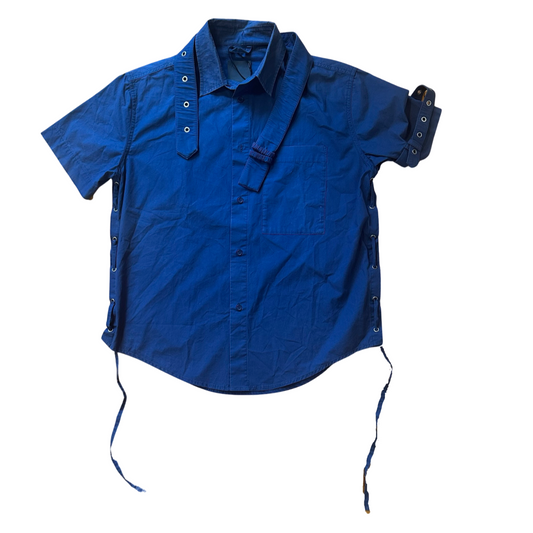 Craig Green Bondage/Lace Up Button Up Shirt Sz Mediun