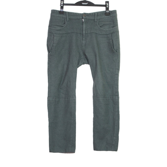 Undercoverism cropped paneled trousers